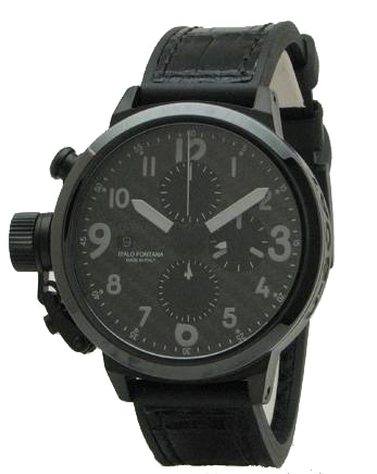 Review U-Boat 6204 Flightdeck Black Ceramic replica watch